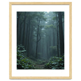 Ethereal Misty Forest in the Rain thumbnail