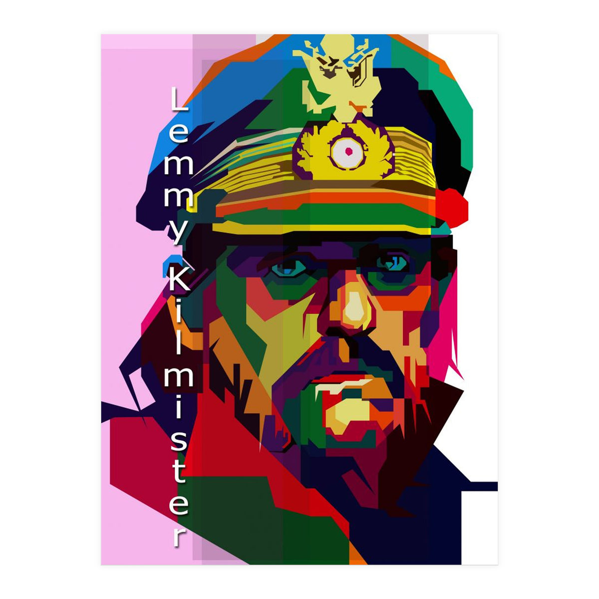 Lemmy Kilmister Motorhead English Metal Pop Art Wpap (Print Only)