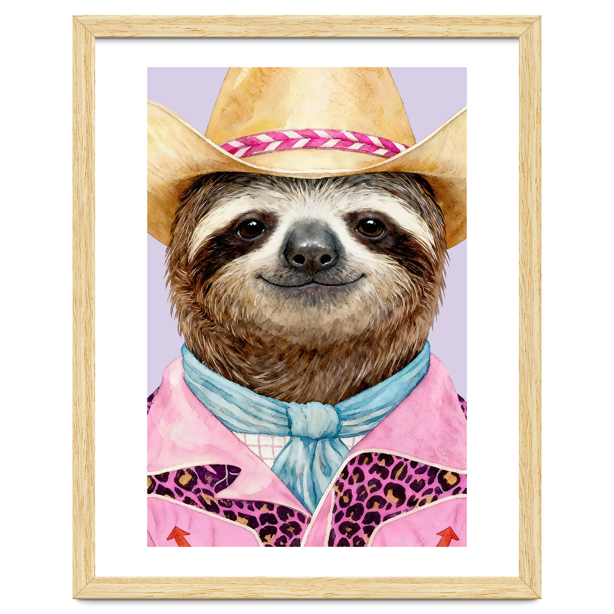 Sloth Wild Cowboy fashion