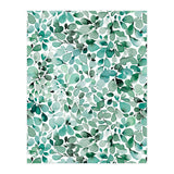 Leaffy Eucalyptus Botanical Leaves Green (Print Only) thumbnail