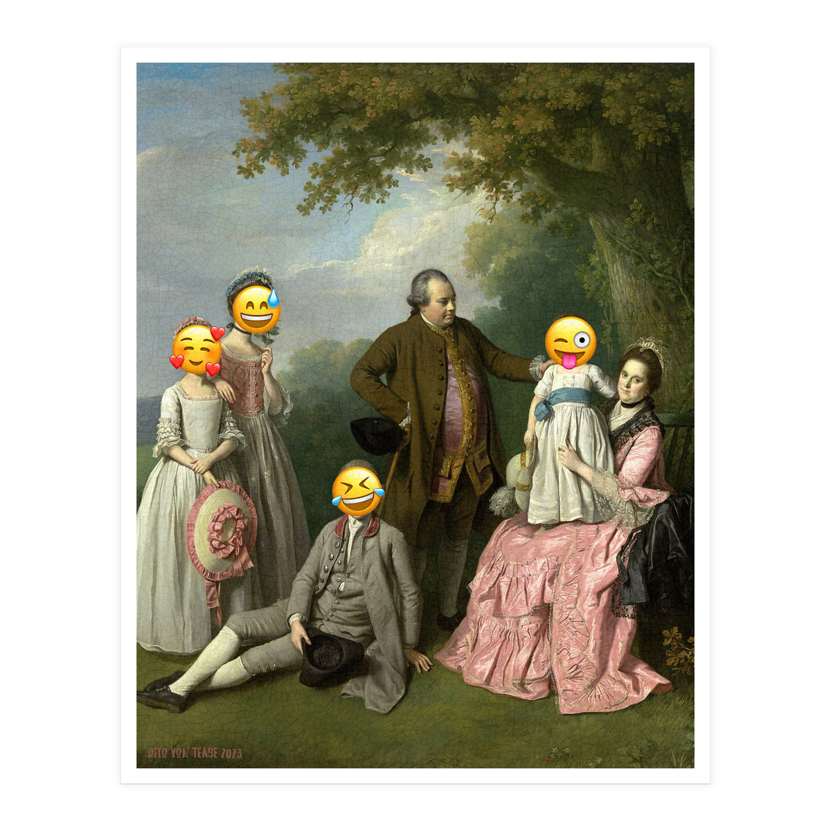 Emoji painting 1 (Print Only)