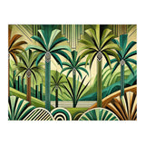 Tropical Art Deco Oasis (Print Only) thumbnail