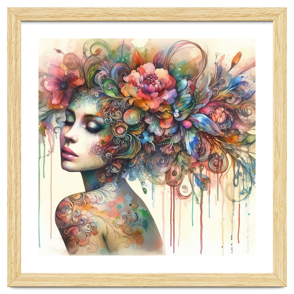 Dreamer with Floral Crown