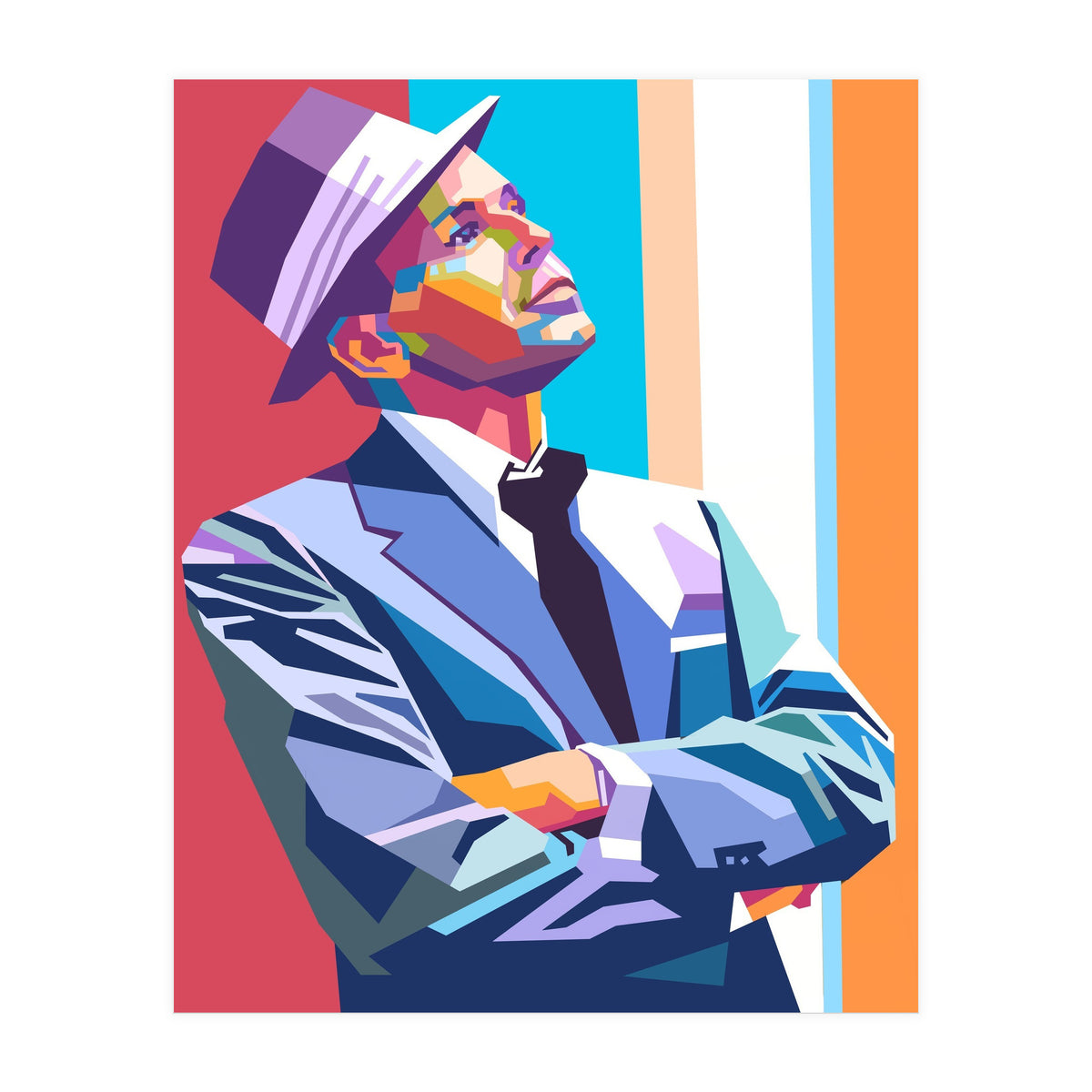 Frank Sinatra art (Print Only)