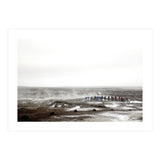 Tourists looking at the geyser - Iceland (Print Only) thumbnail