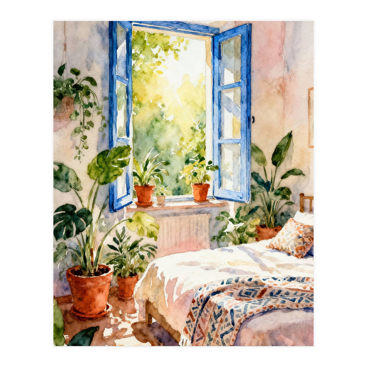 Matisse Inspired Bedroom (Print Only)