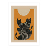 Abstract Black Cats (Print Only) thumbnail