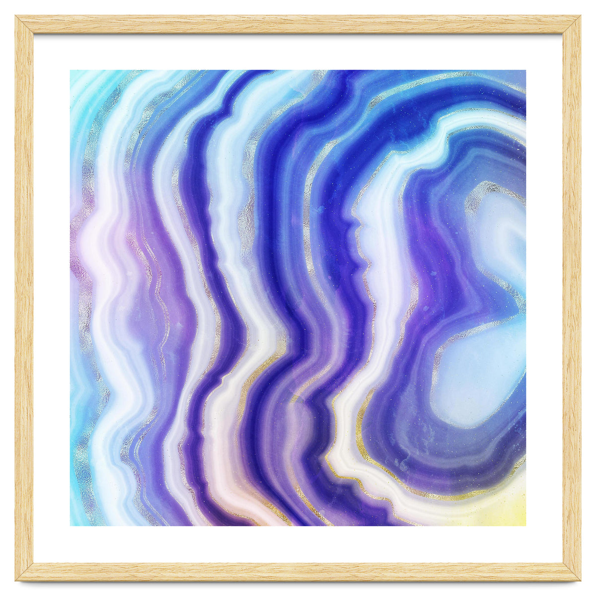 Neon Agate Texture 05