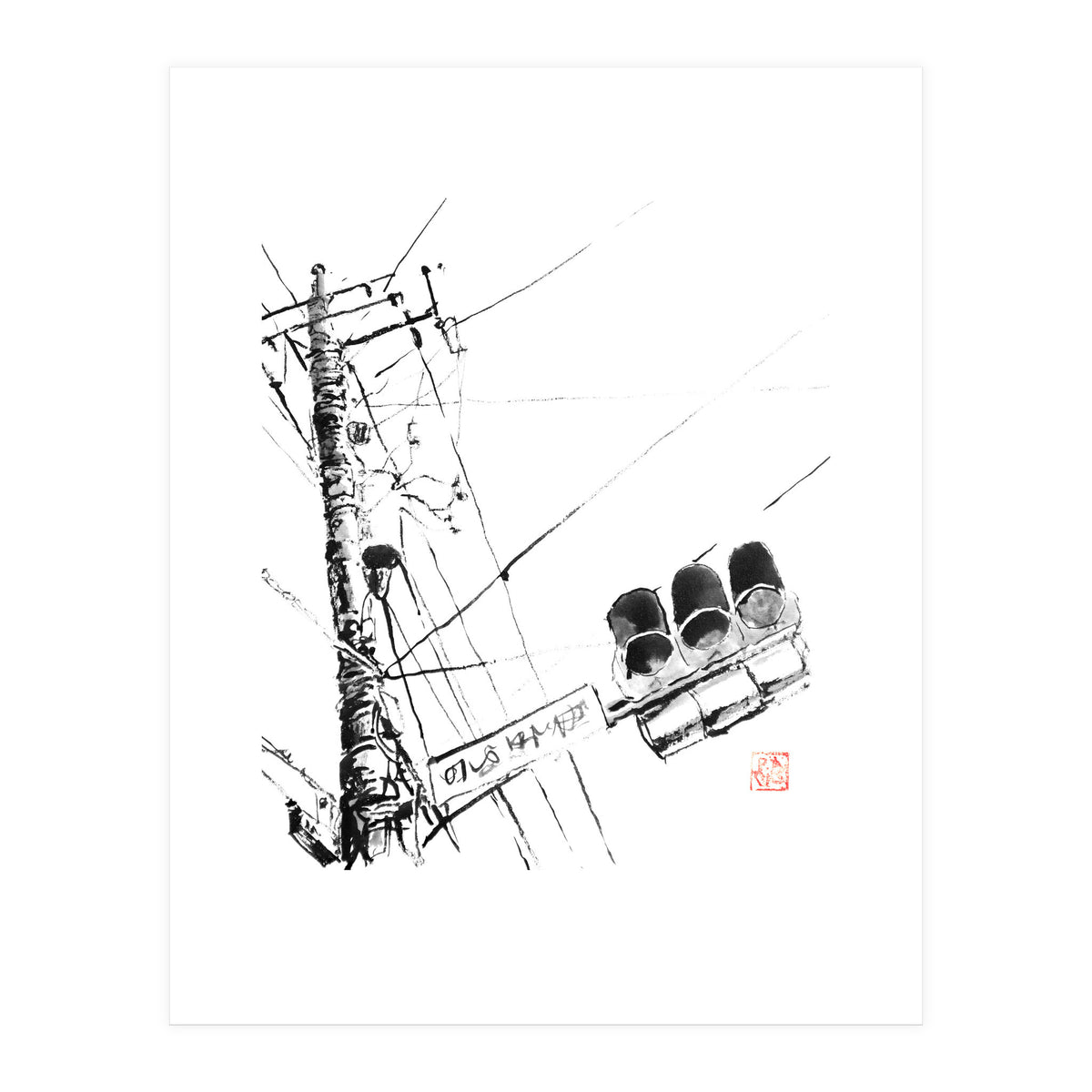 Tokyo Wires (Print Only)