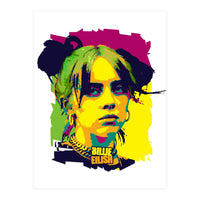 Billie Eilish American Singer (Print Only)