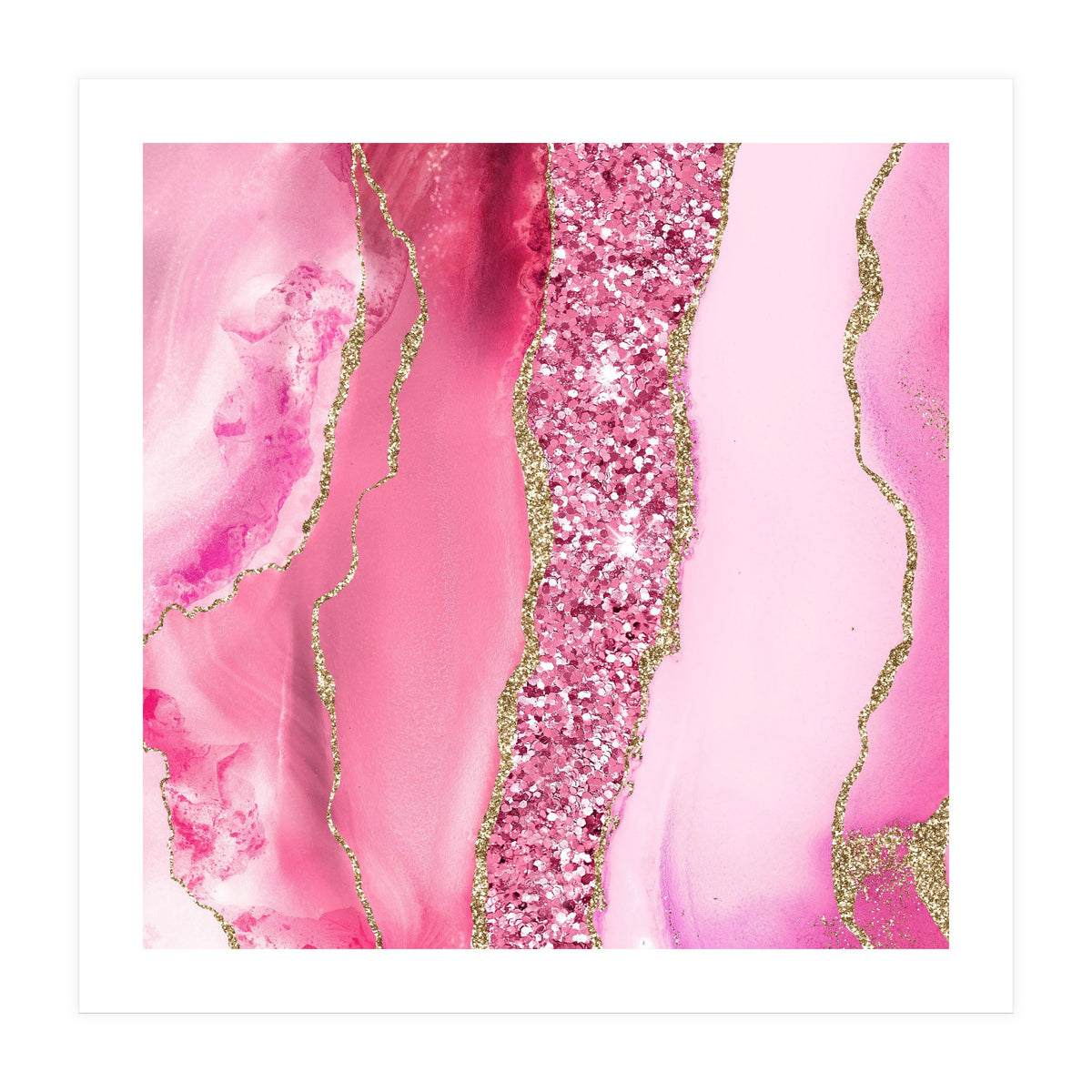 Agate Glitter Dazzle Texture 05  (Print Only)