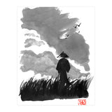 Samurai In The Prairy (Print Only) thumbnail