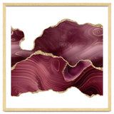 Burgundy & Gold Glitter Agate Texture 08 thumbnail