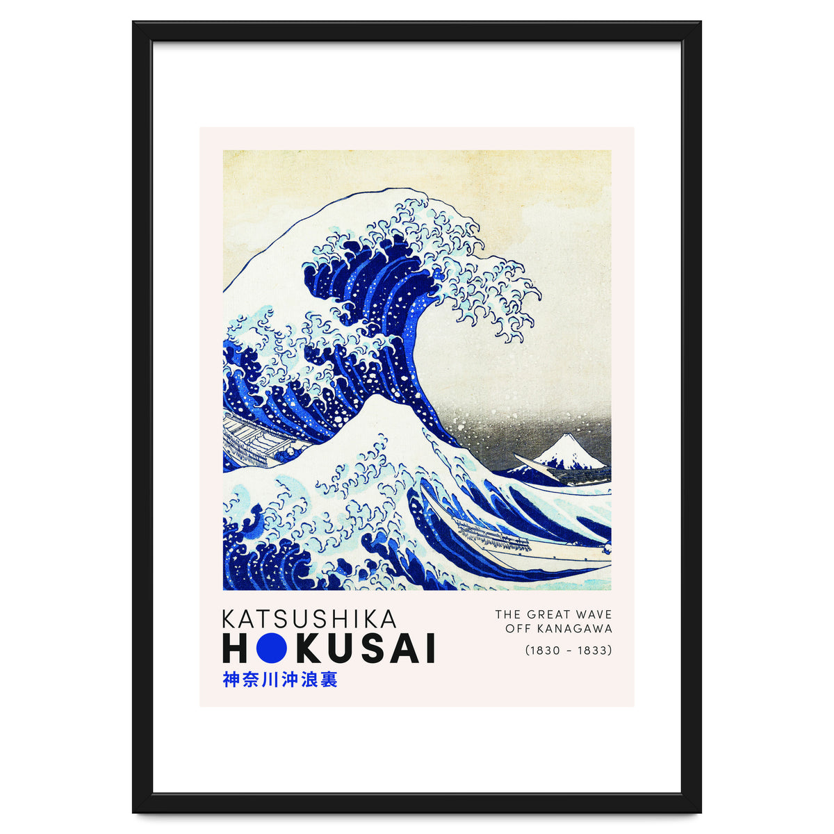 Katsushika Hokusai - The Great Wave