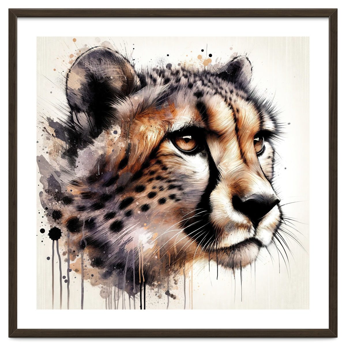 Watercolor Cheetah