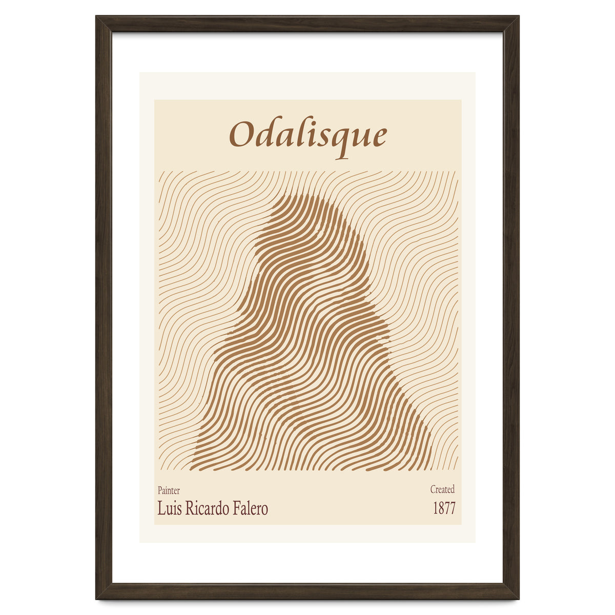 Odalisque (1877) – Luis Ricardo Falero (spanish, 1851 – 1896)