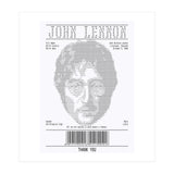 Receipt Art John Lennon Quotes  (Print Only) thumbnail