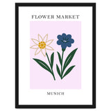 Munich Flower Market - Minimalist Edelweiss Botanical Print thumbnail