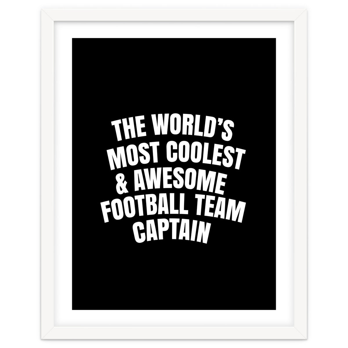 World's most coolest and awesome football team captain