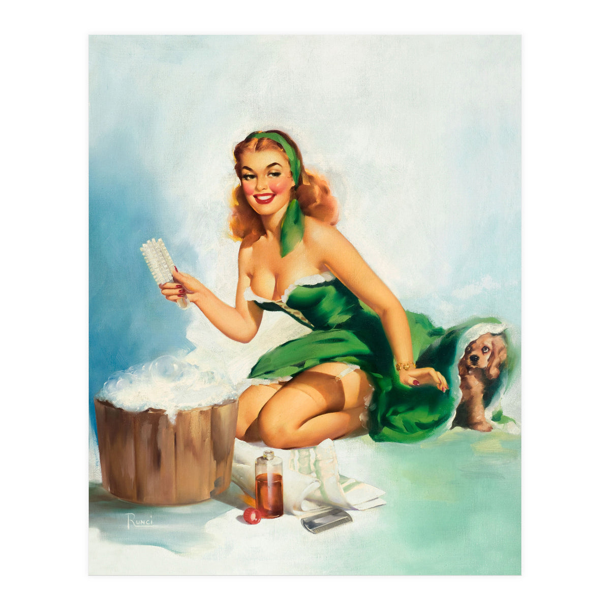 Time For A Bath (Print Only)