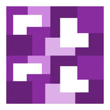 Purple Abstract Square Tiles (Print Only) thumbnail