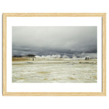 Tourists at the volcano steam spot - Iceland thumbnail