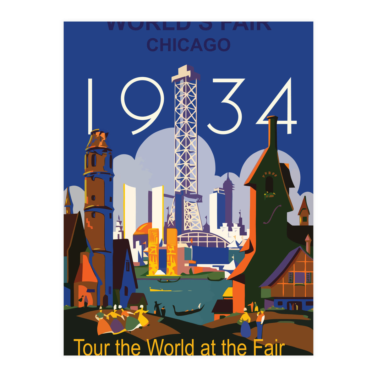 Chicago, World Fair (Print Only)