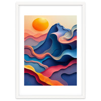 Sunset Over the Reef