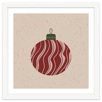 Christmas Globe with swirls