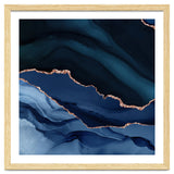 Navy & Rose Gold Agate Texture 12 thumbnail
