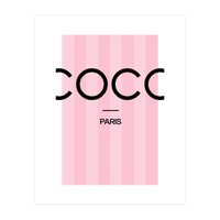 Paris Fashion Quote Art, Coco Chanel, Chic Decor (Print Only)
