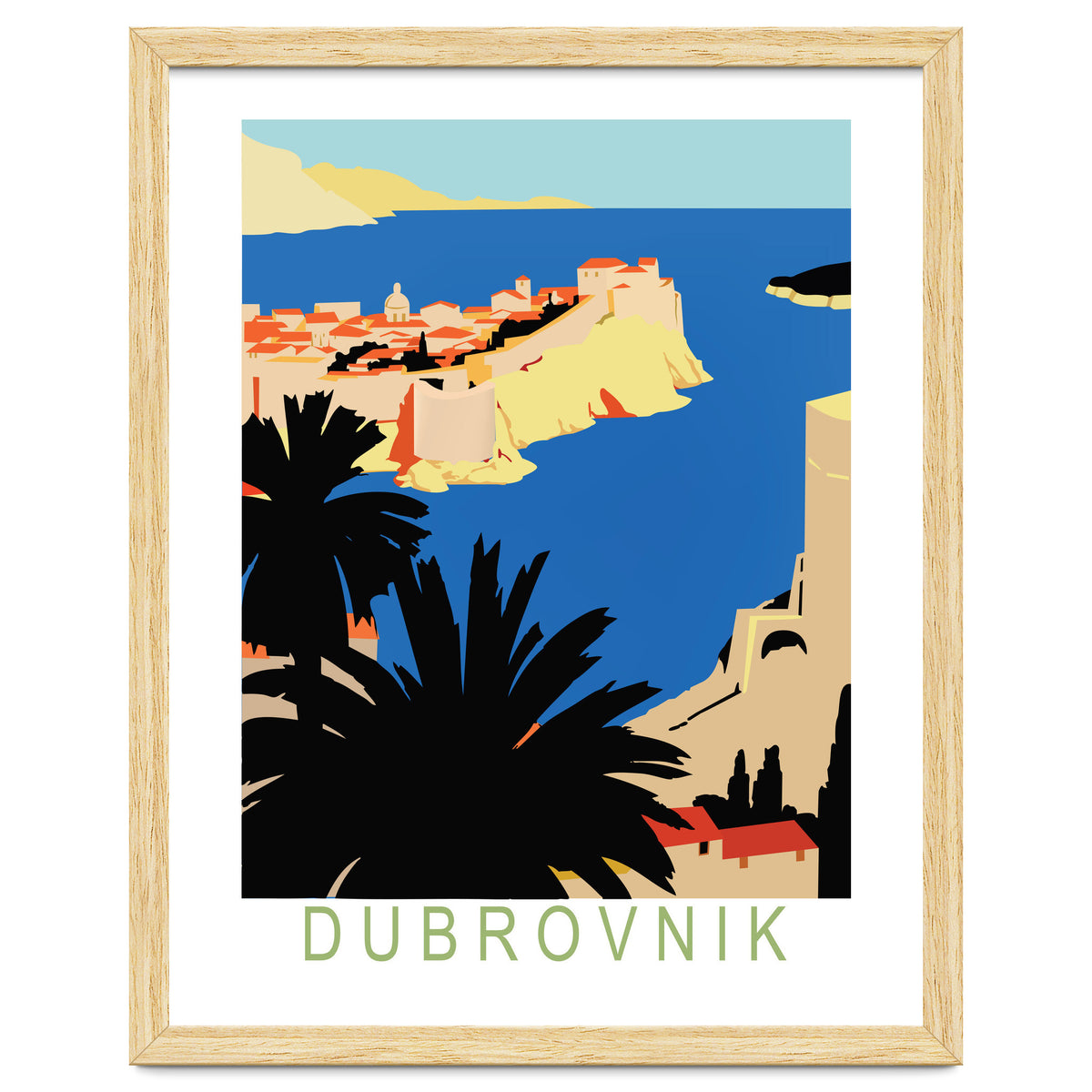 Dubrovnik, Adriatic Sea, Croatia