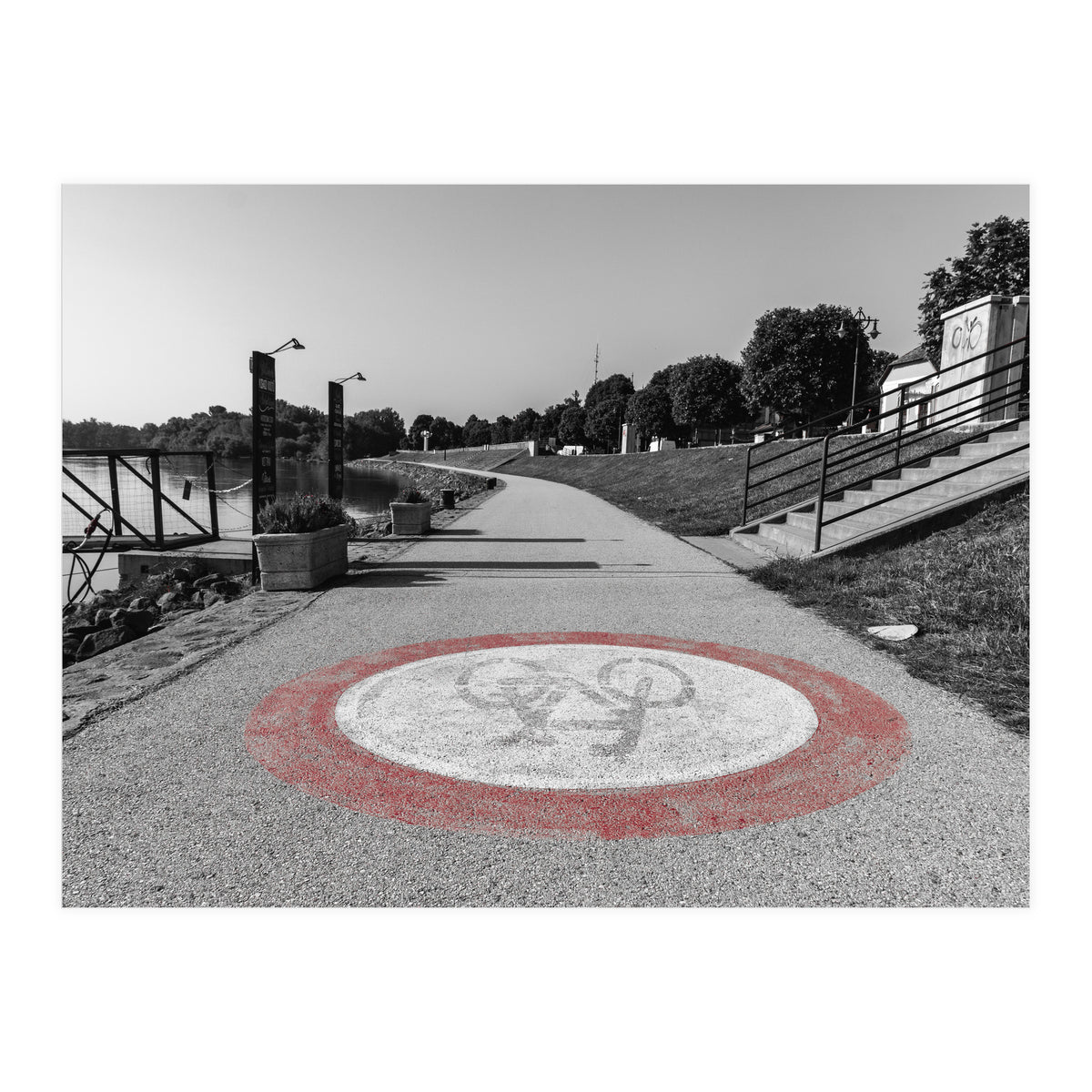 No way for bikes (Print Only)