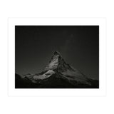 Matterhorn Switzerland Starry Night Mountain Photography (Print Only) thumbnail