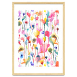 Watercolour Colourful Wild Flowers thumbnail