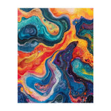 Vibrant Fluid Acrylic Pour Abstract Art (Print Only) thumbnail
