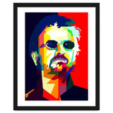 Ringo Starr The Beatles Music Art WPAP thumbnail