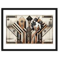 Gatsby Glamour Art Deco Scene