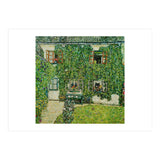 Forsthaus in Weissenbach am Attersee - Forestry house   in Weissenbach on Attersee-Lake,1912. (Print Only) thumbnail