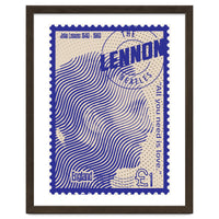 John Lennon Stamps Art