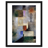 Paul Klee Small Fir Tree Abstract Painting thumbnail