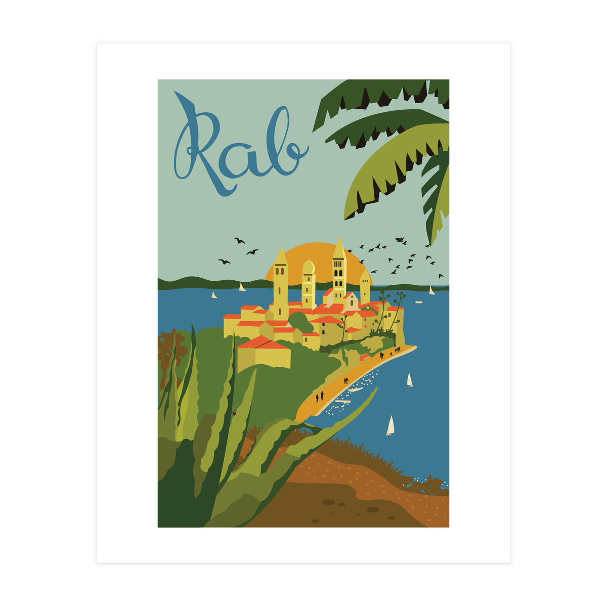 Rab, Croatia (Print Only)