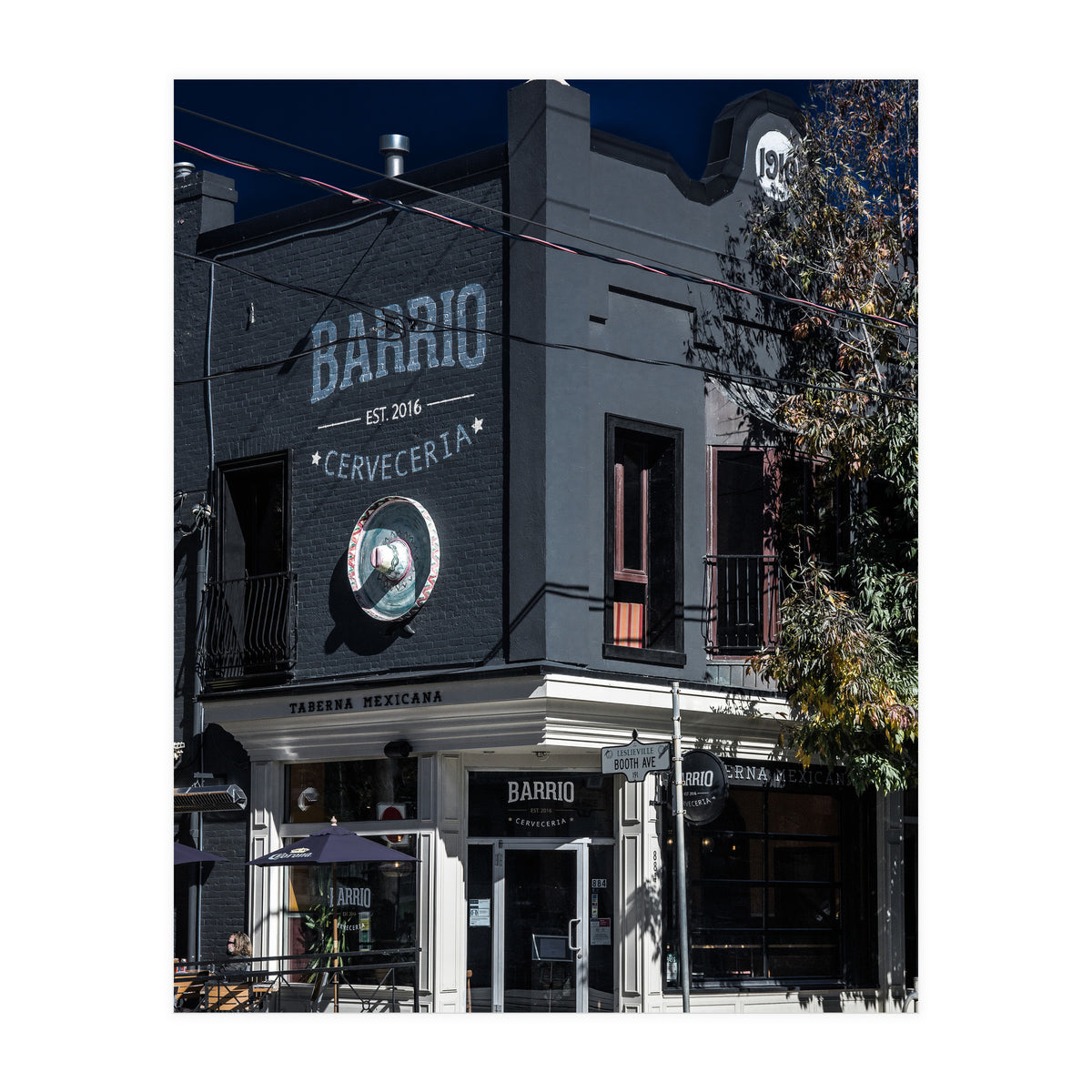 No 884 Queen St E 1 Color Version (Print Only)