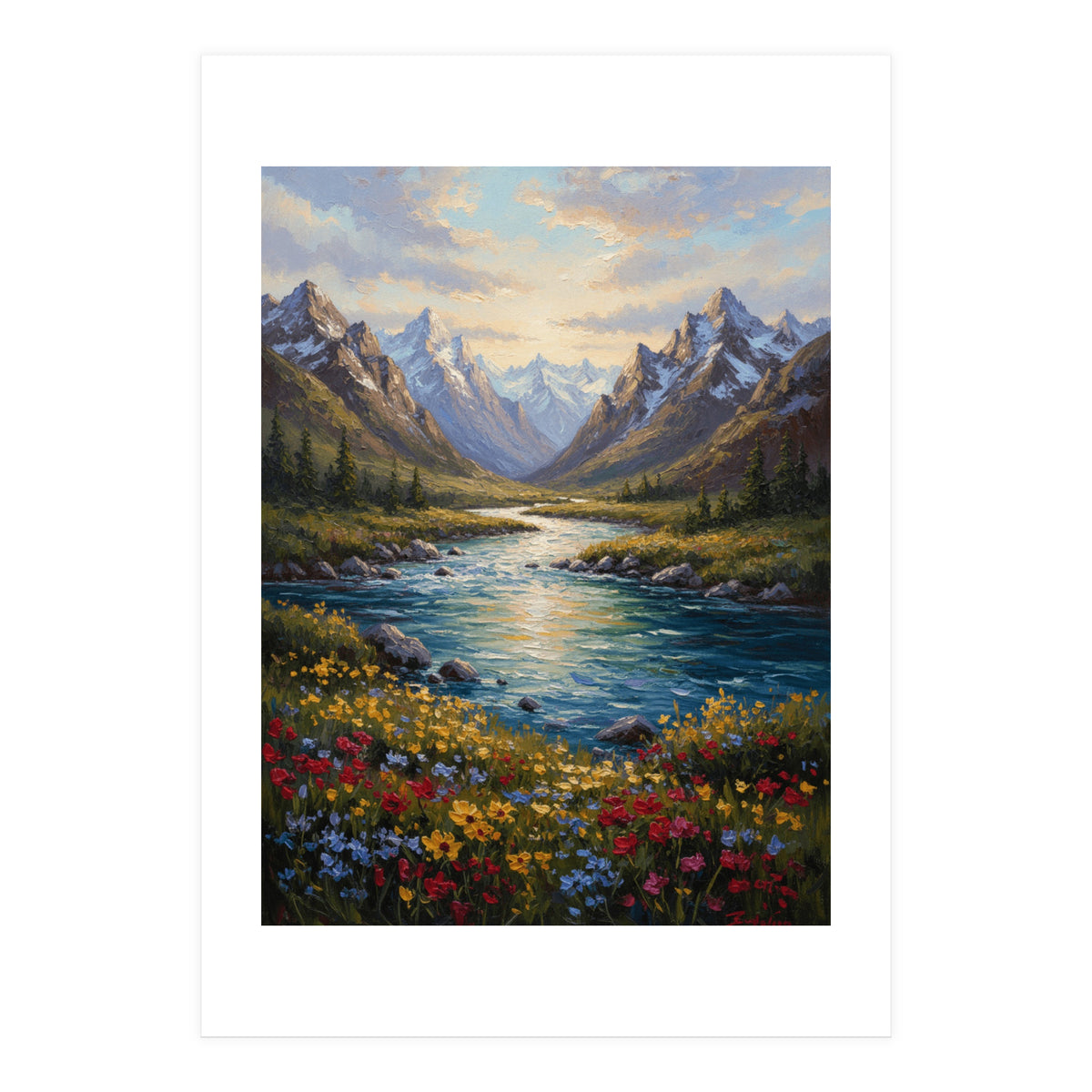 The Awakening Valley (Print Only)