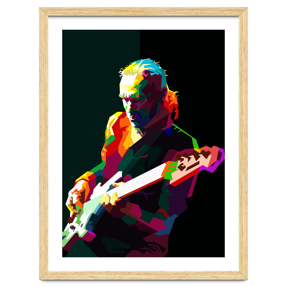 Billy Sheehan Pop Art WPAP
