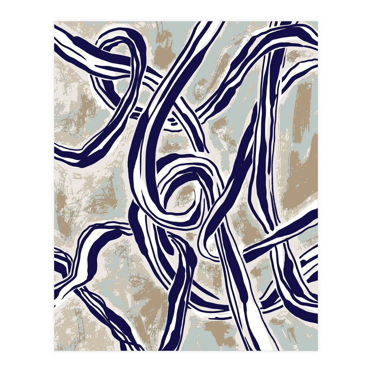 Follow the lines Abstract knots (Print Only)