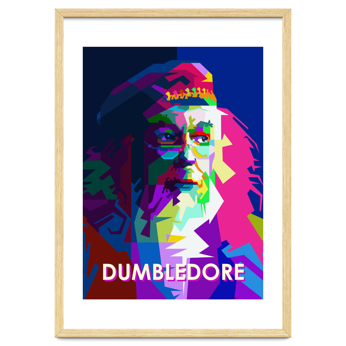 Albus Dumbledore In Pop Art WPAP
