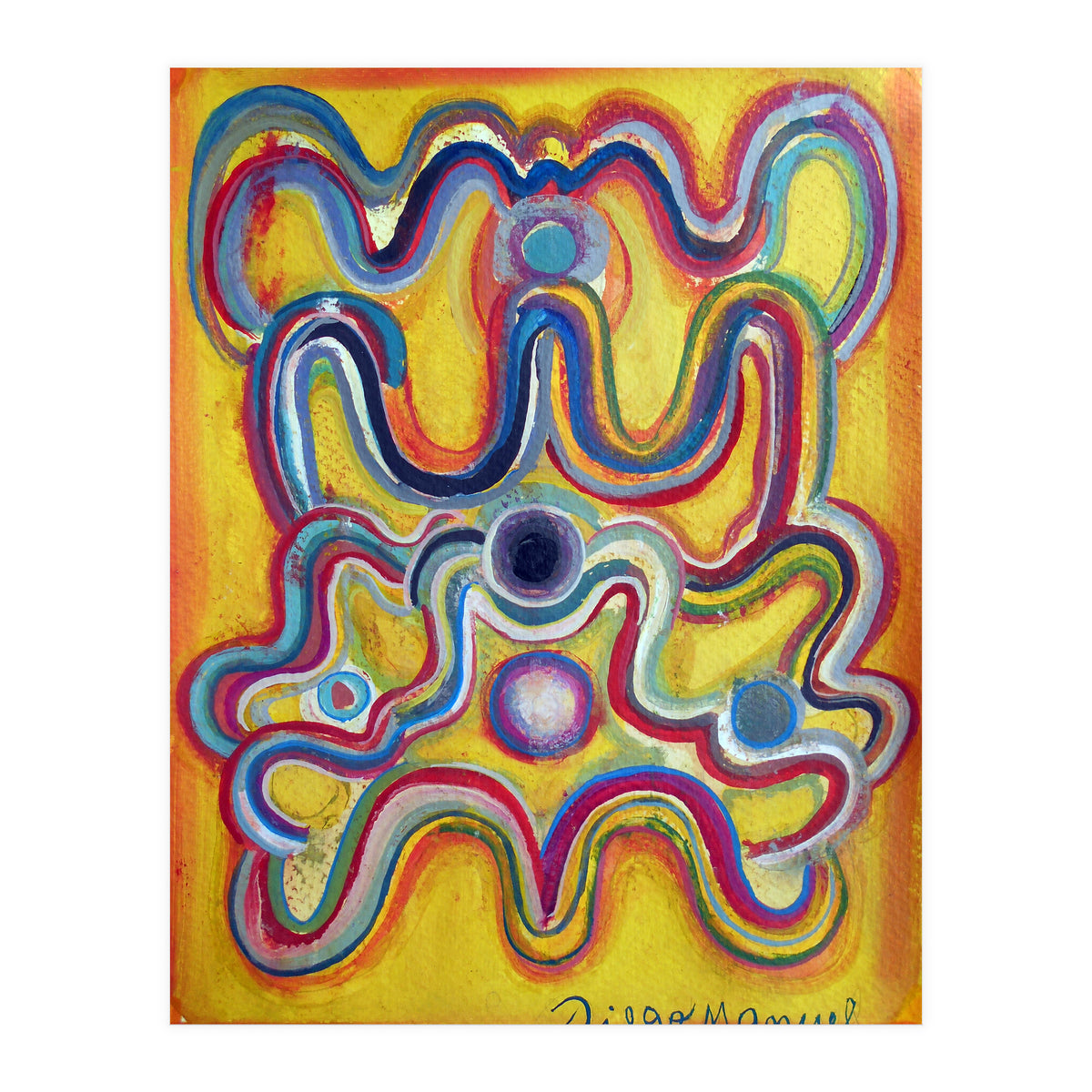 Abstracto Pop 2024 1 (Print Only)