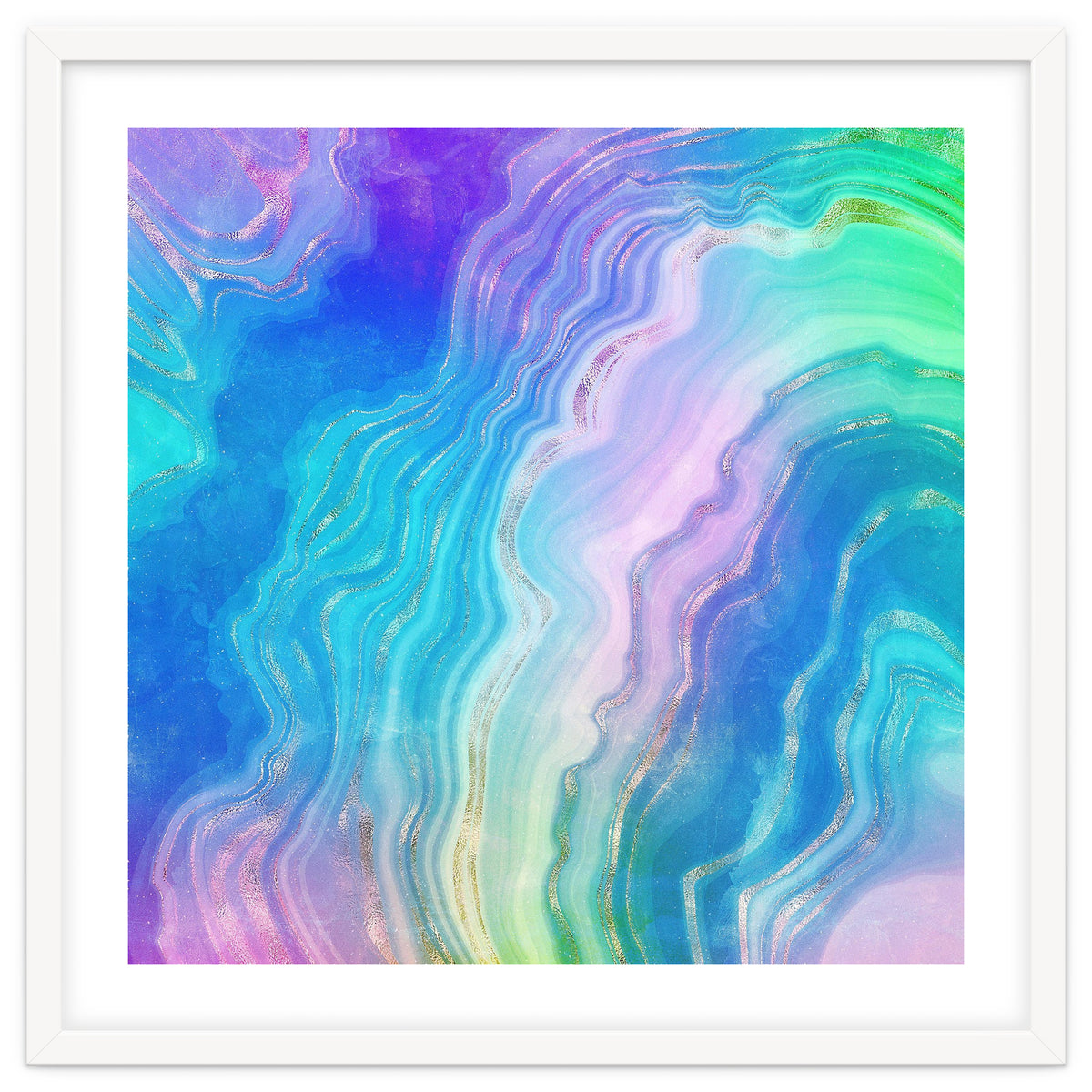 Neon Agate Texture 04