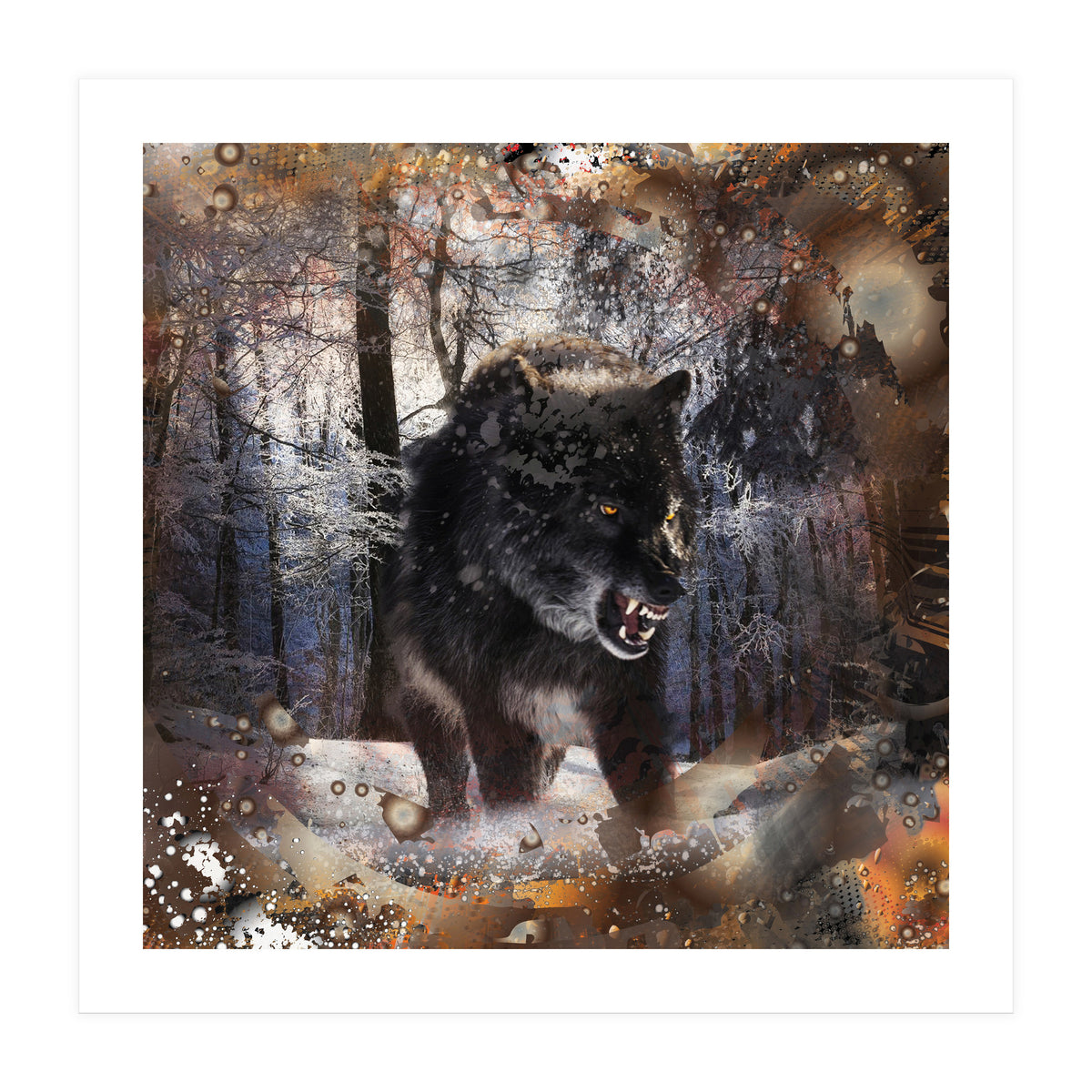 Wolf Forest (Print Only)